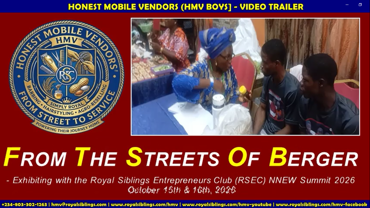 VIDEO PLAYLIST & PHOTOS: Exhibiting with Fausat’s RSE Club @ NNEW Summit 15-16th Oct ’26, NECA House